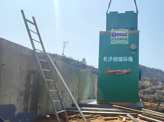 200噸一體化凈水設備投入使用；